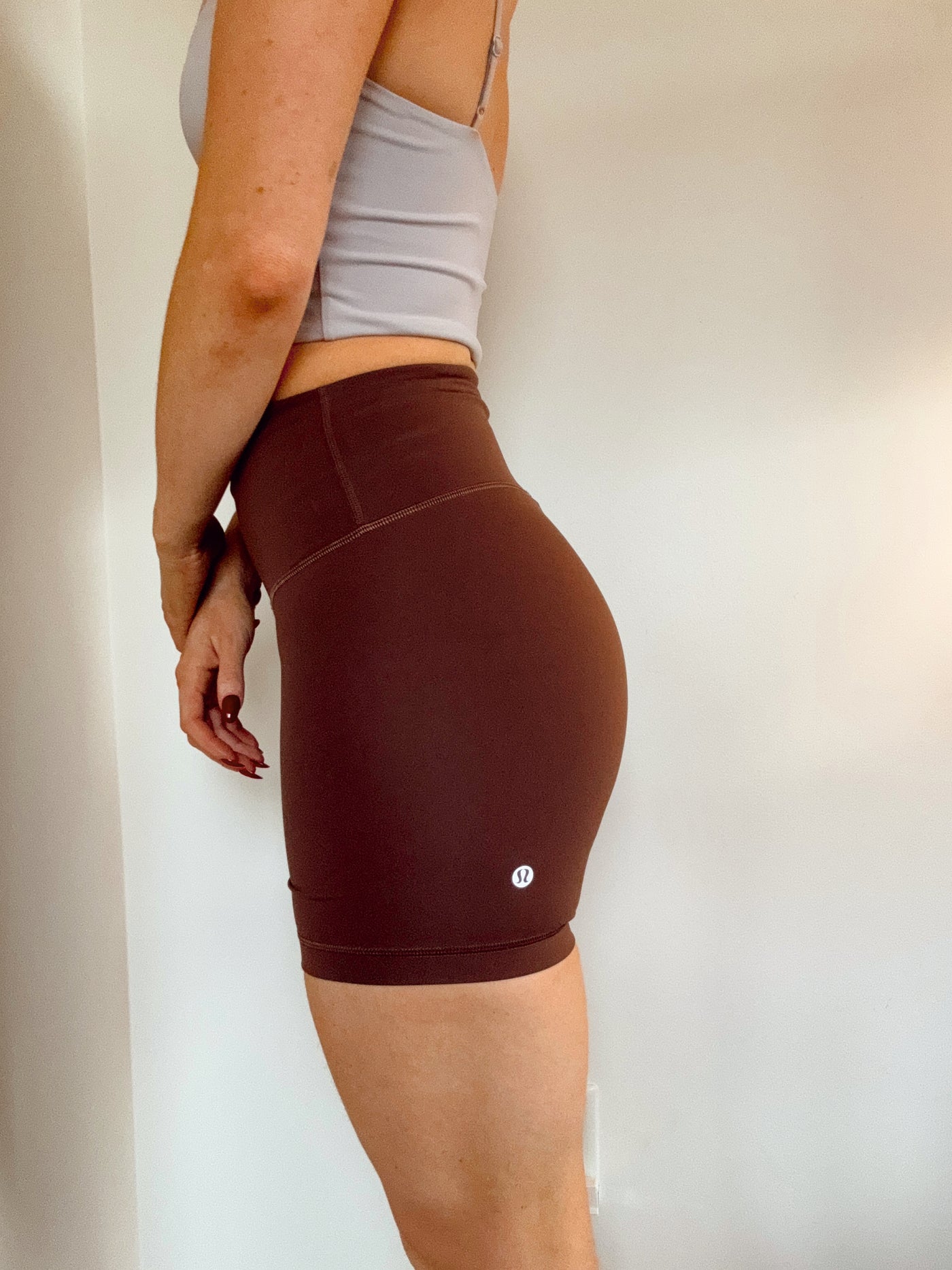Lululemon brown align shorts