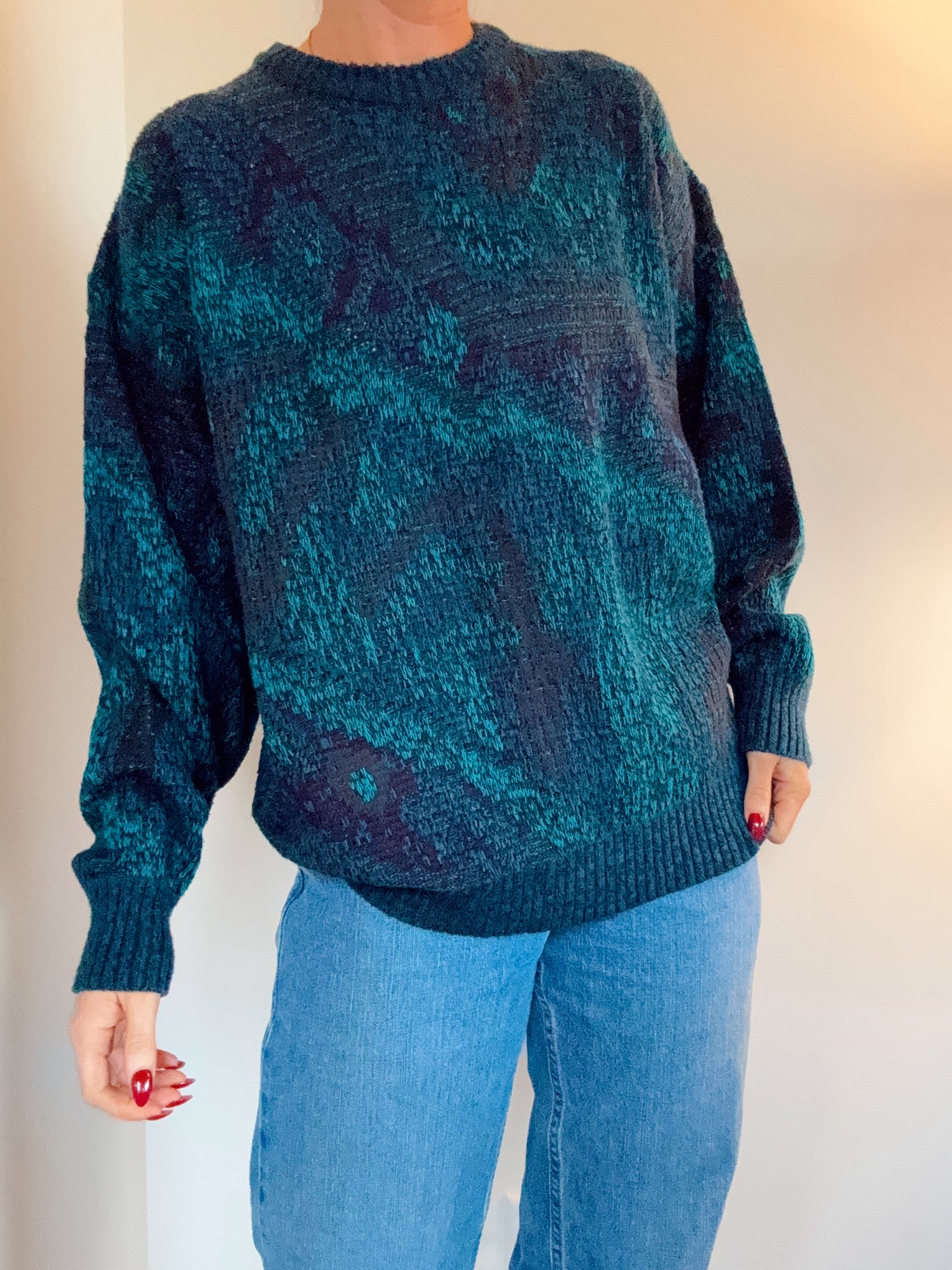 Vintage Cedar Coast knit Sweater