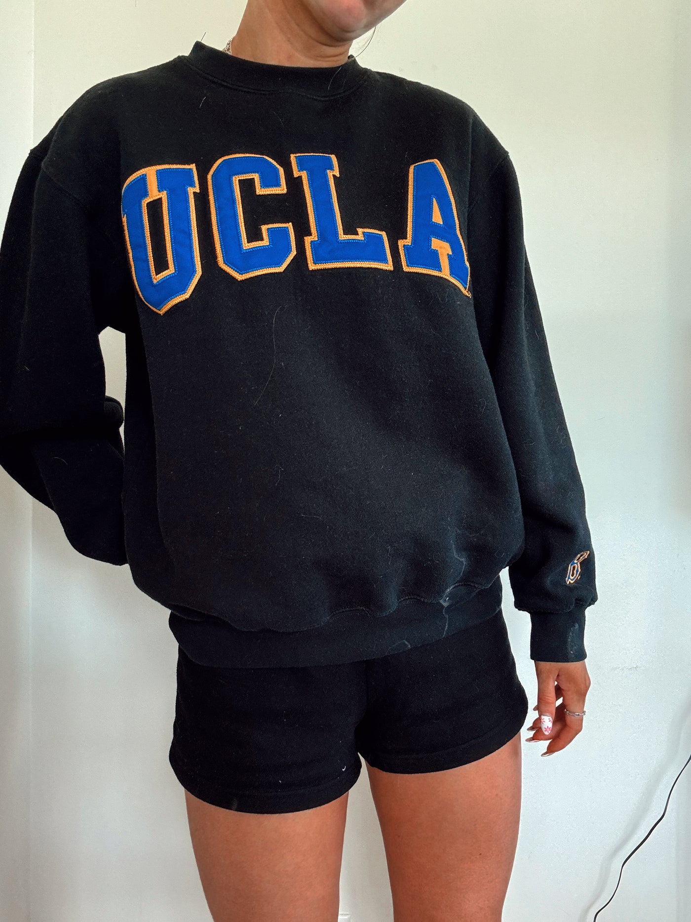 UCLA embroidered crewneck