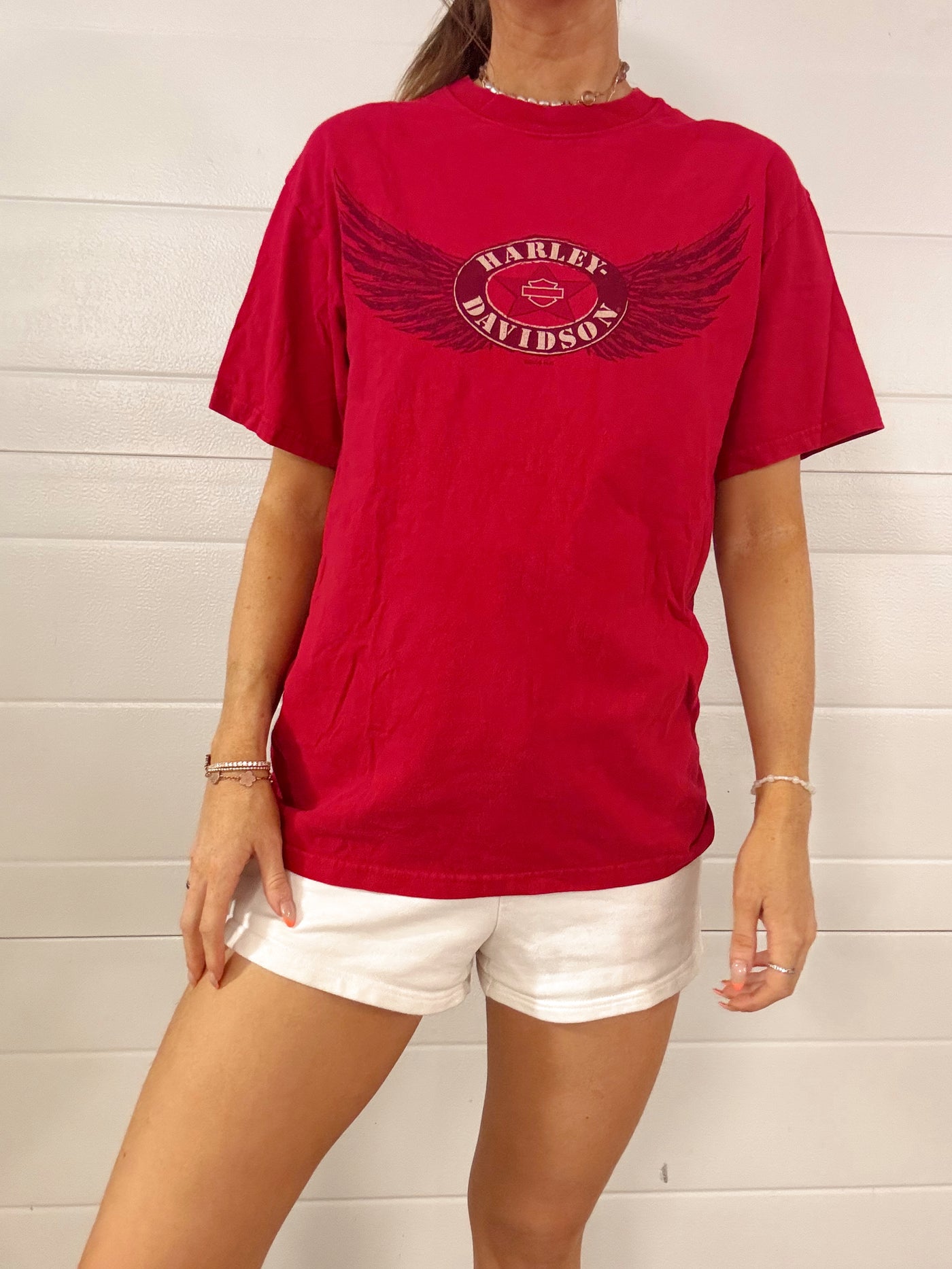 Vintage red Harley Davidson T-shirt