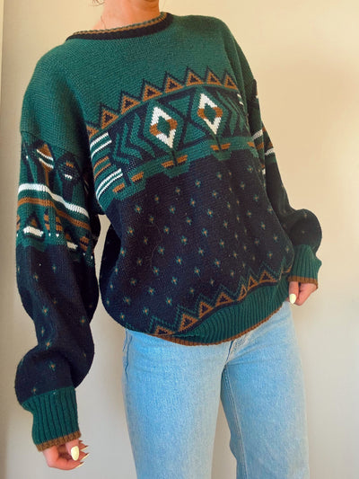 Vintage Hunter’s Glen knit sweater