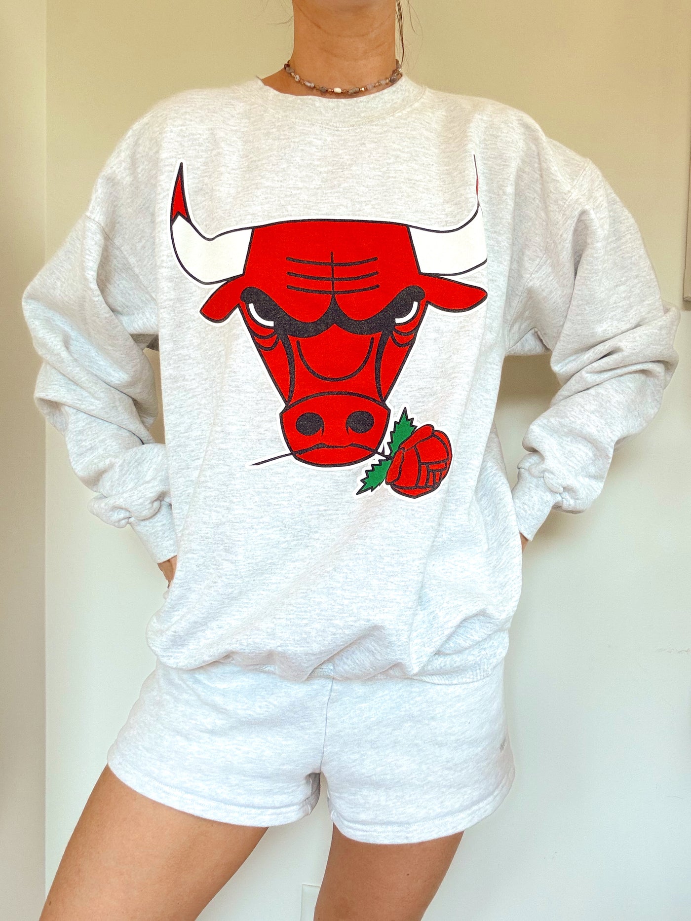 Chicago bulls graphic crewneck