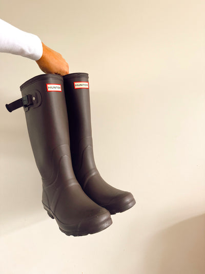 Mocha brown Hunter classic boots