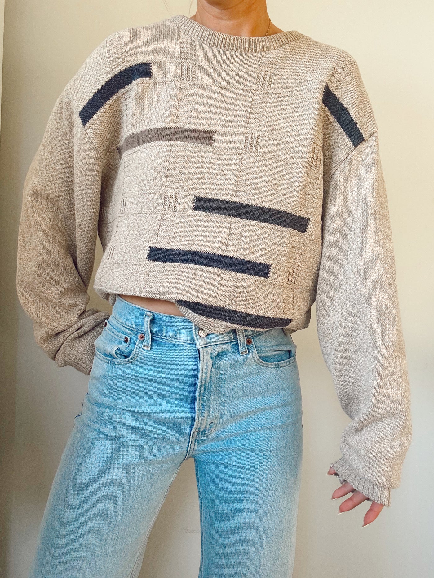 Vintage Highland knit sweater