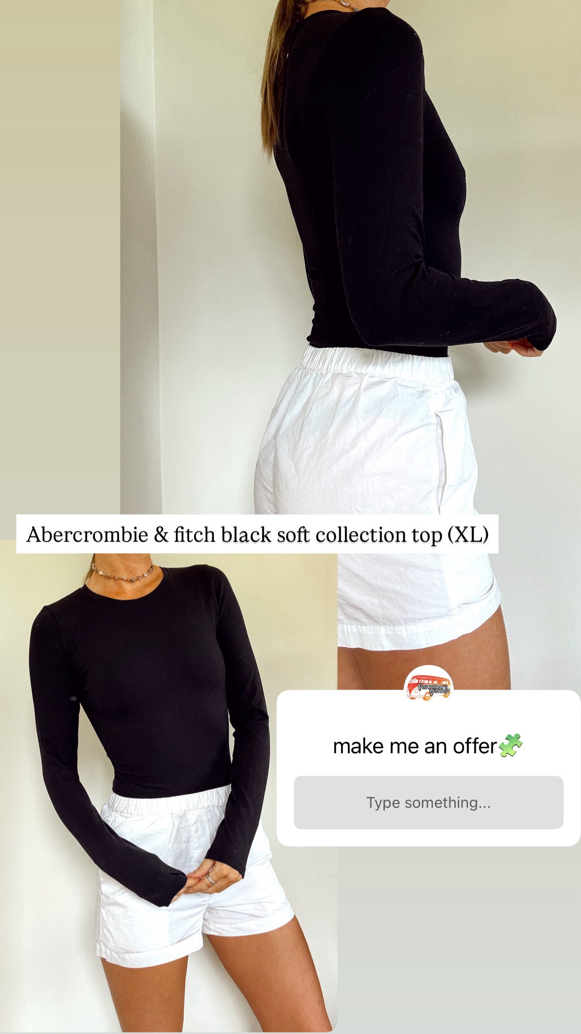 Abercrombie & fitch soft collection  top