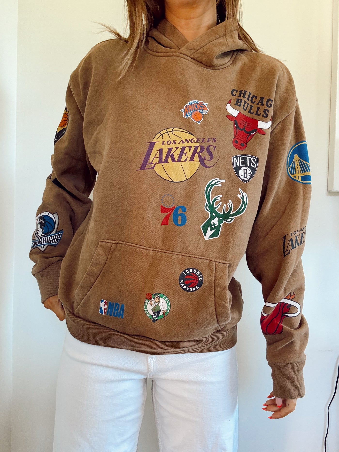 Hollister basketball teams neutral hoodie
