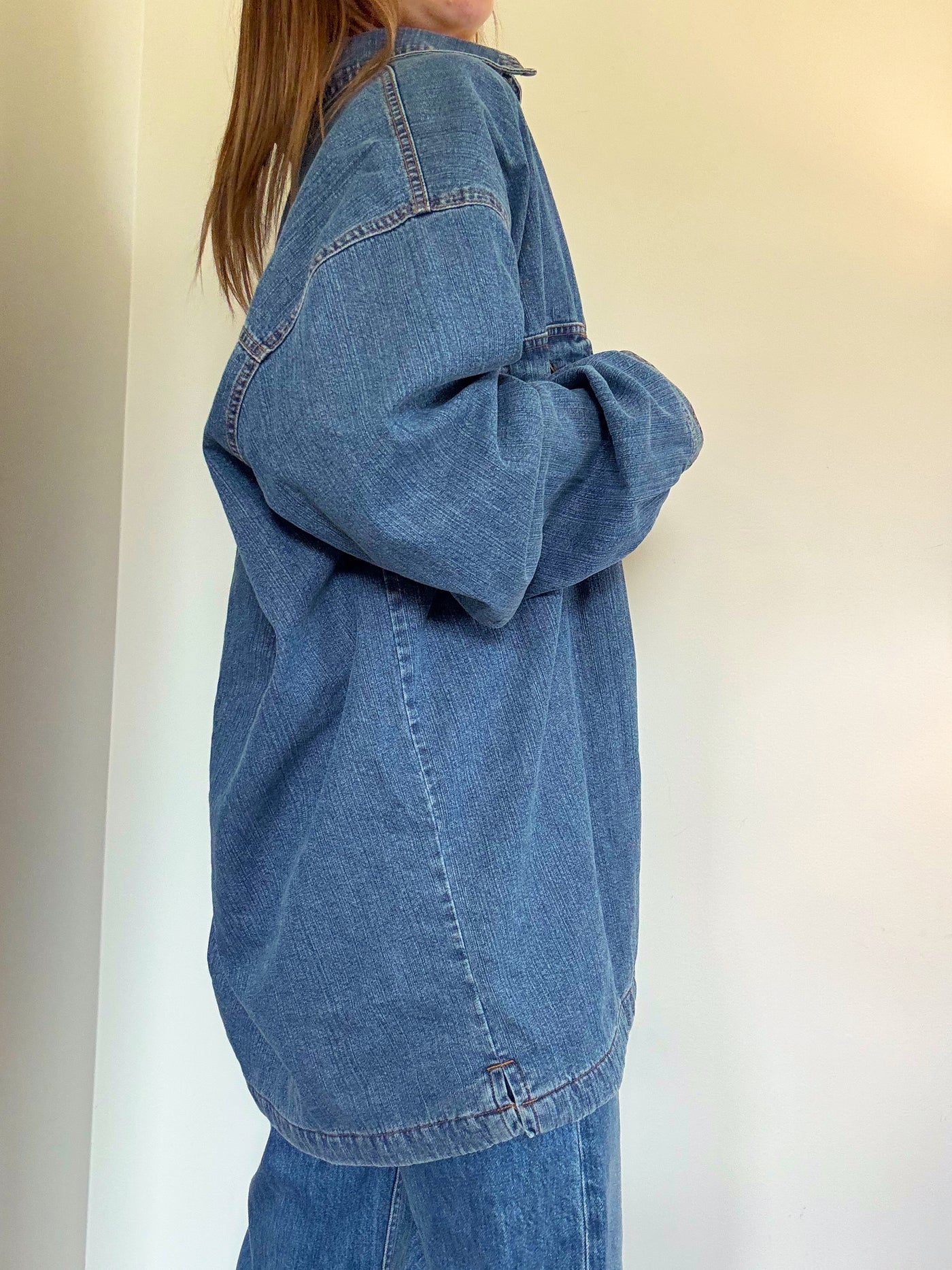 Chaps Ralph Lauren denim button ￼
