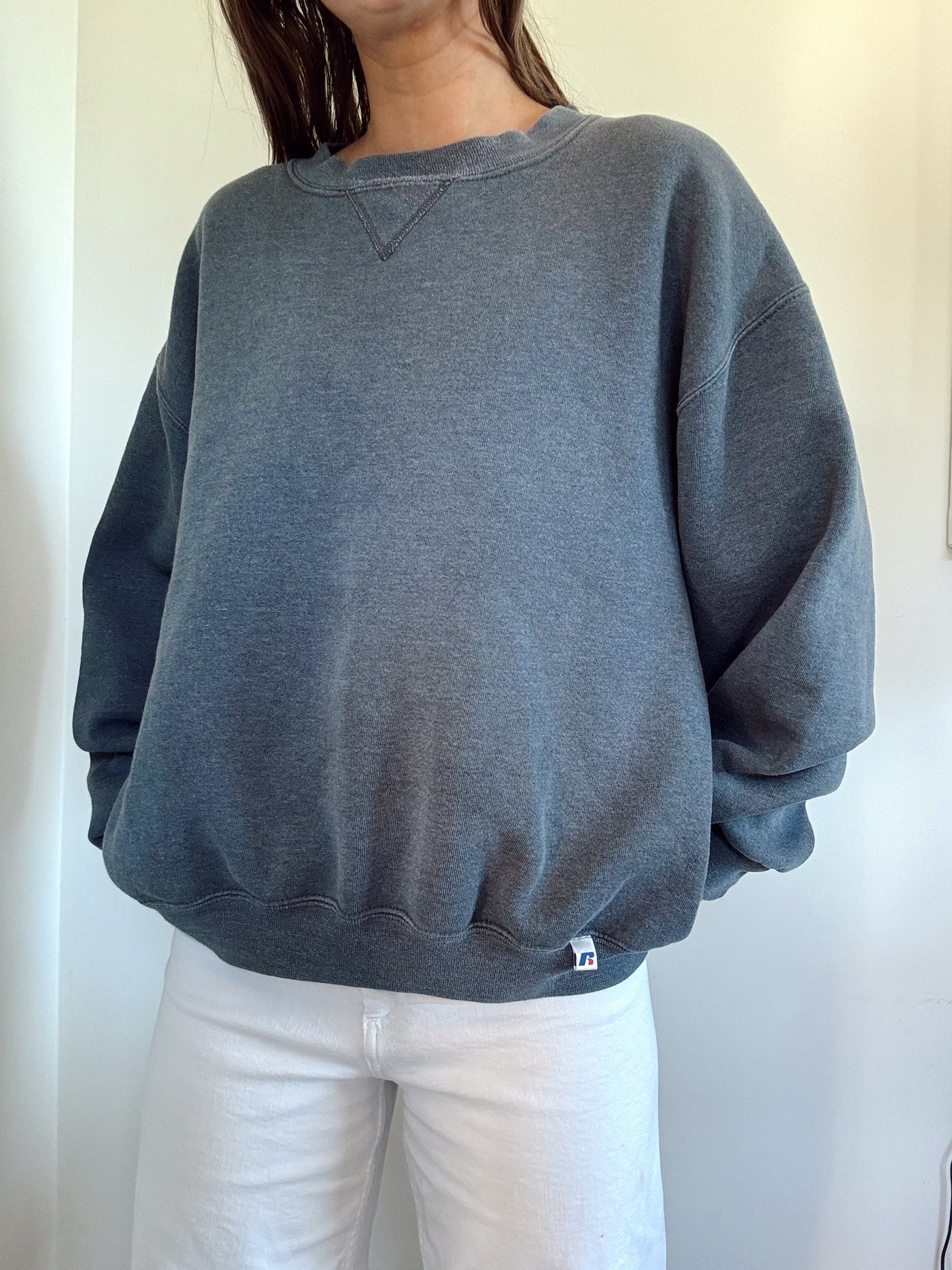 Vintage grey Russell crewneck