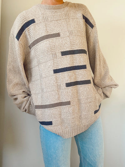 Vintage Highland knit sweater