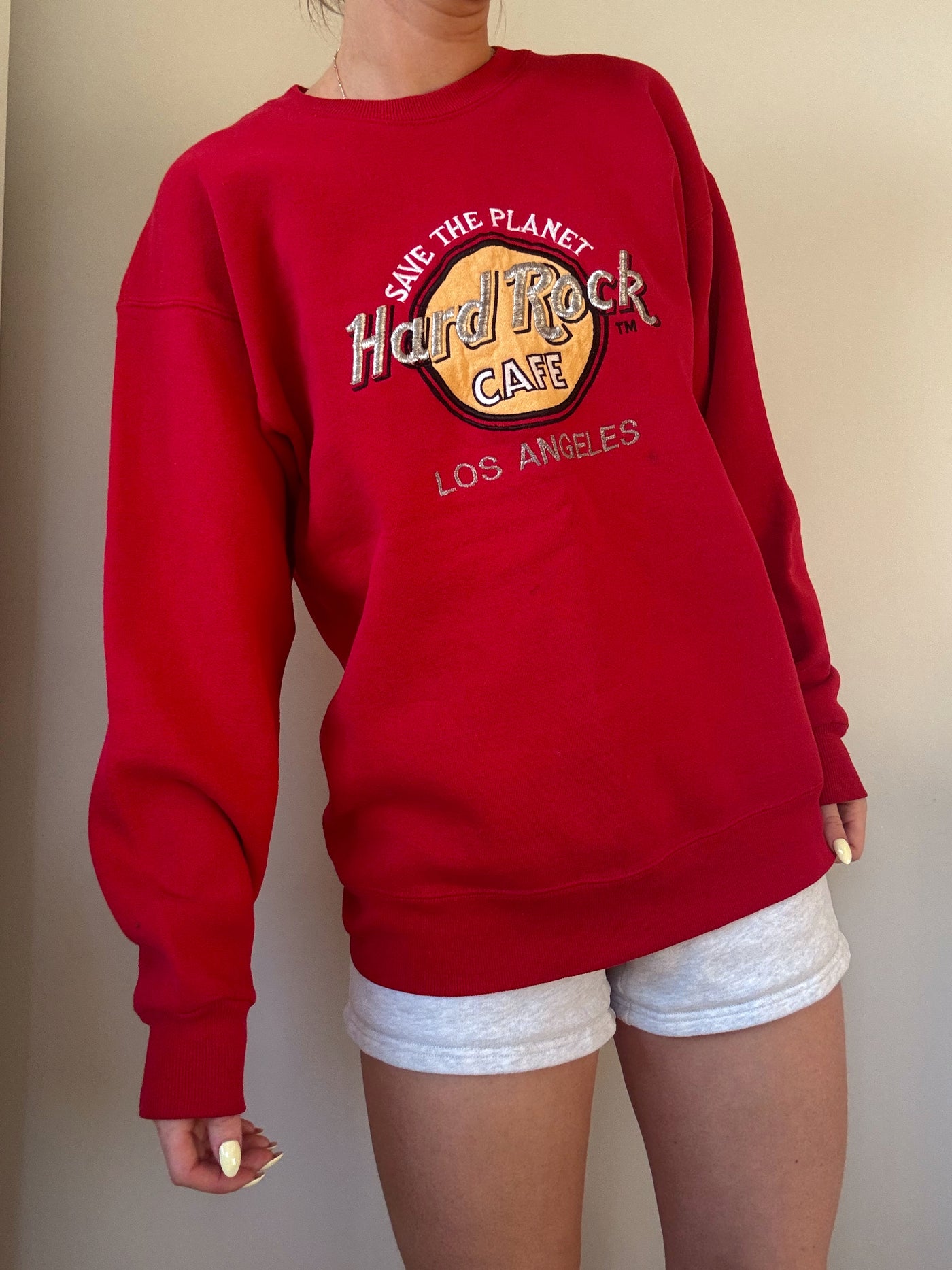Vintage Hard Rock Cafe Los Angeles crewneck ￼