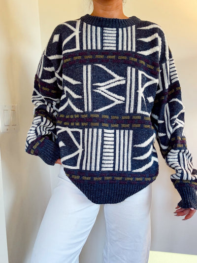 Vintage beaver creek knit sweater