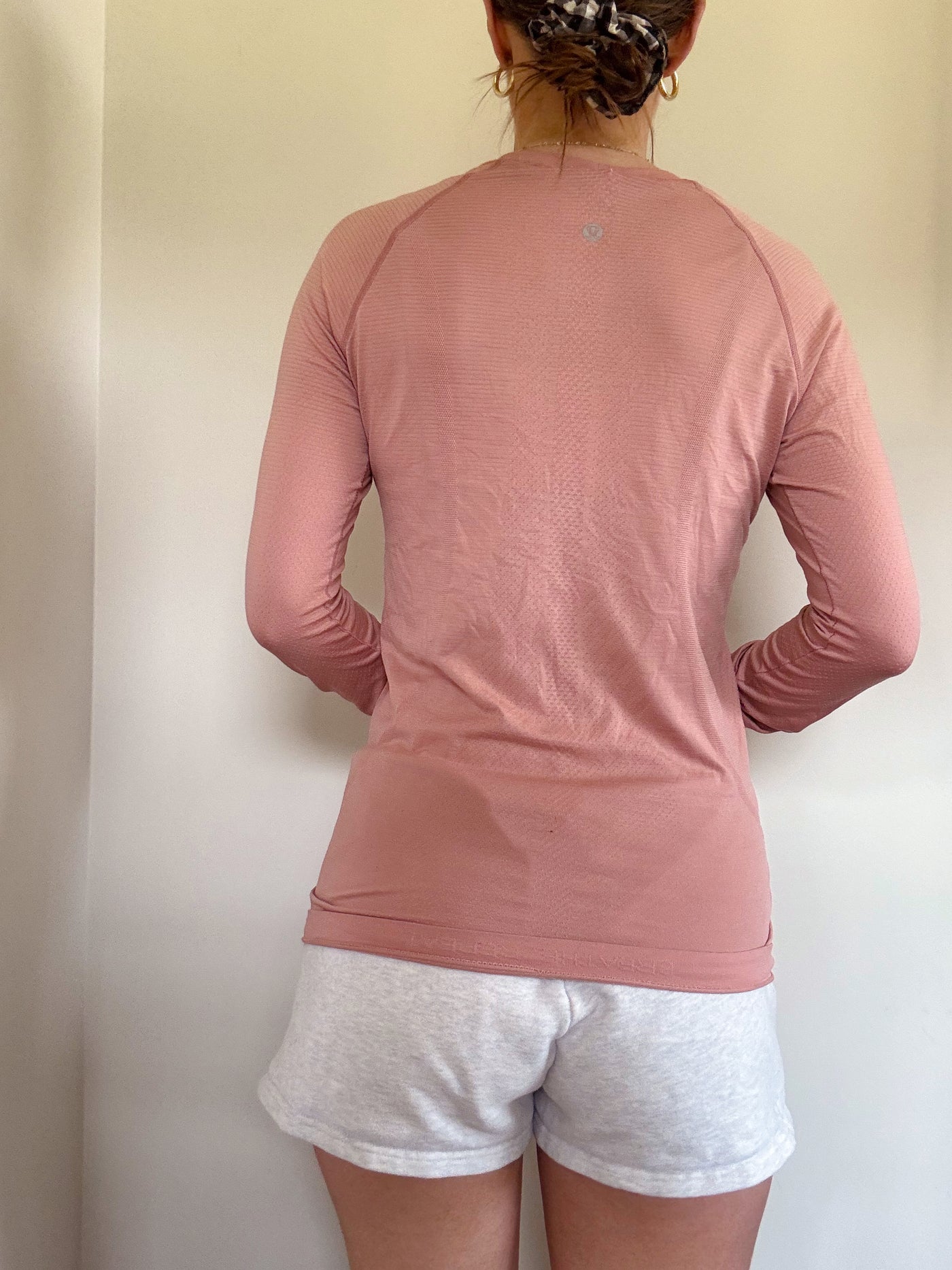 Lululemon pink swifty tech long sleeve