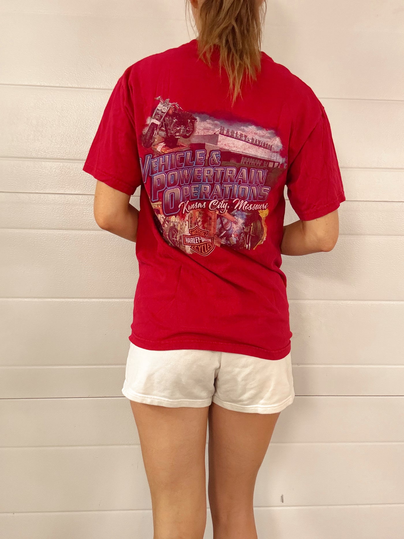 Vintage red Harley Davidson T-shirt