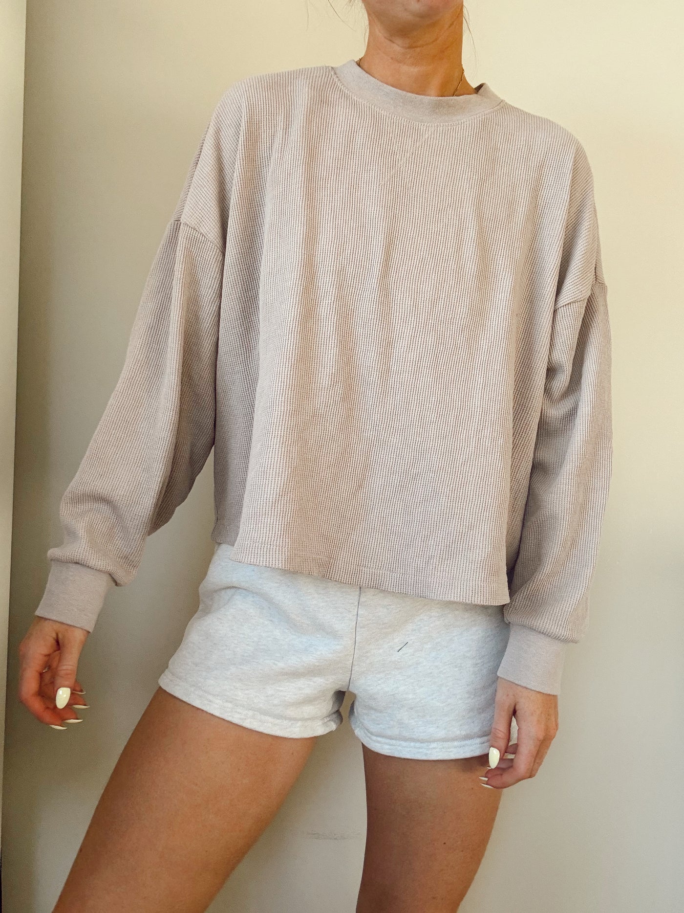 Pine lodge waffle long sleeve