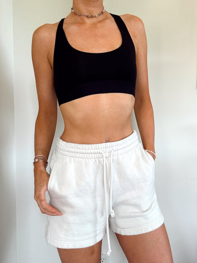 Black TNA sports bra