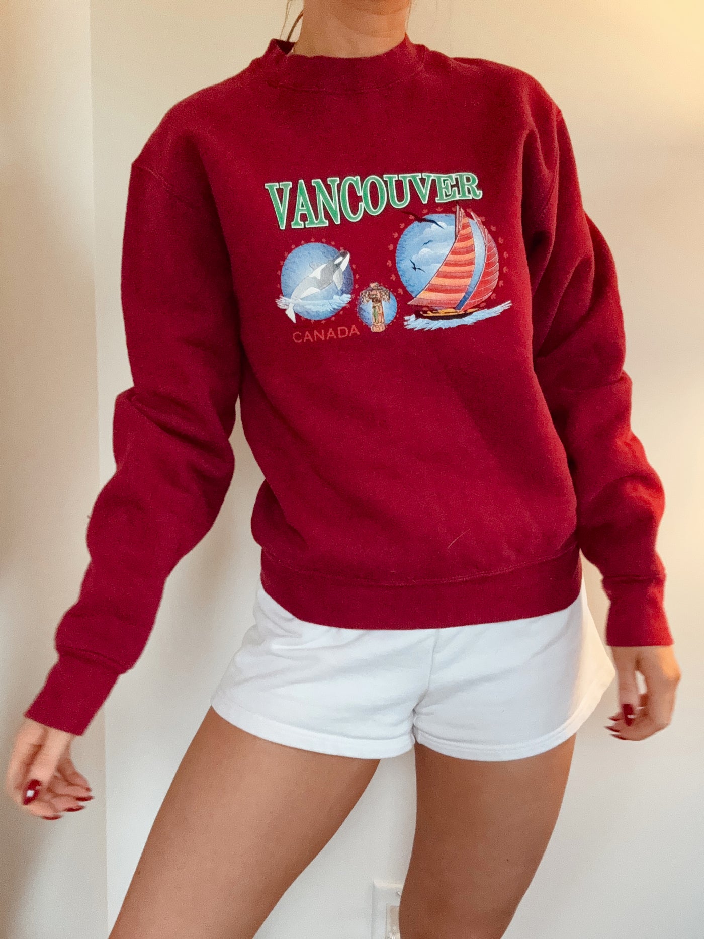 Vintage Vancouver graphic crewneck
