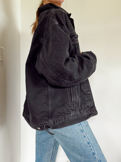 Levi’s black denim jacket