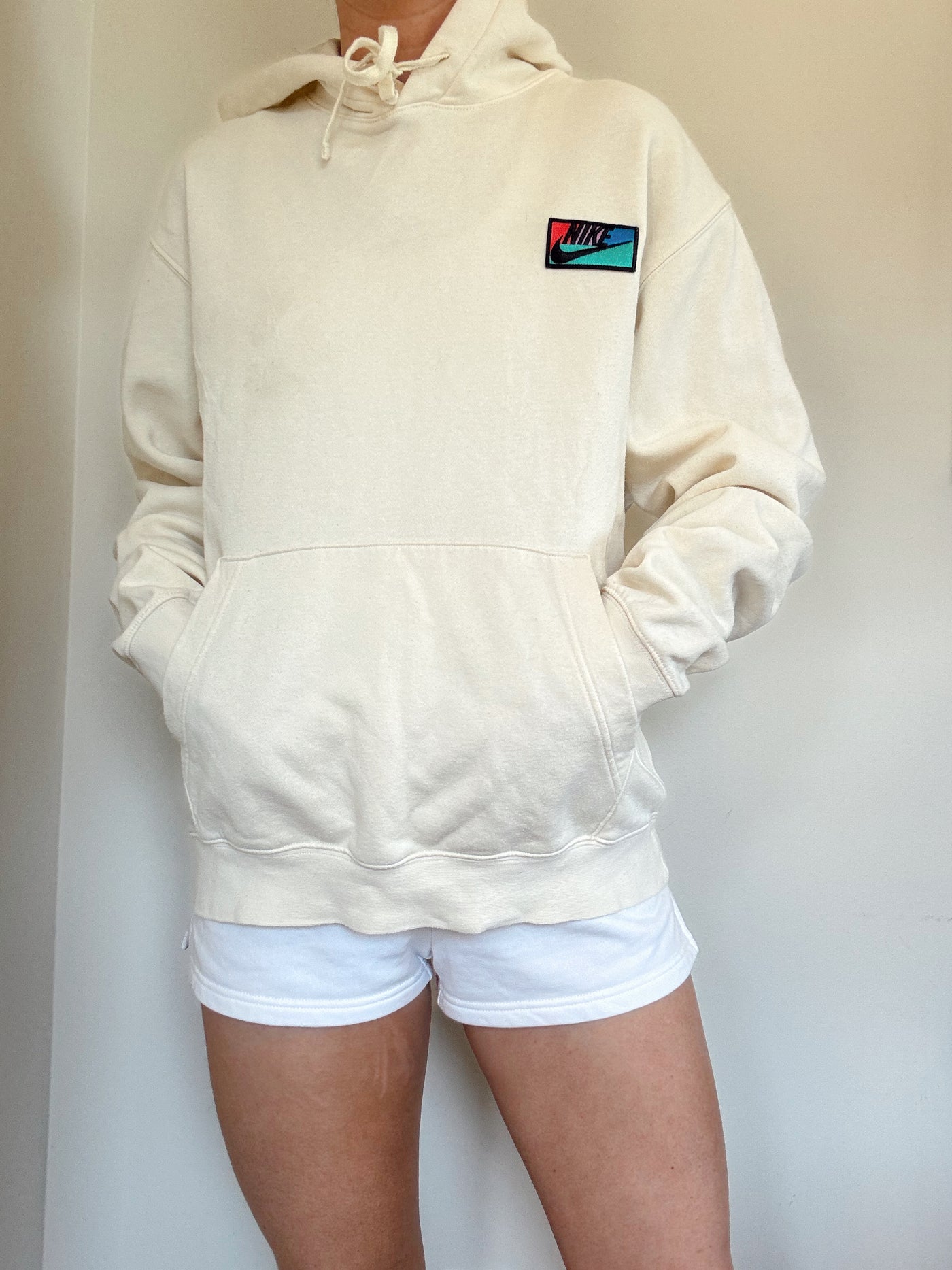 Nike cream neutral hoodie