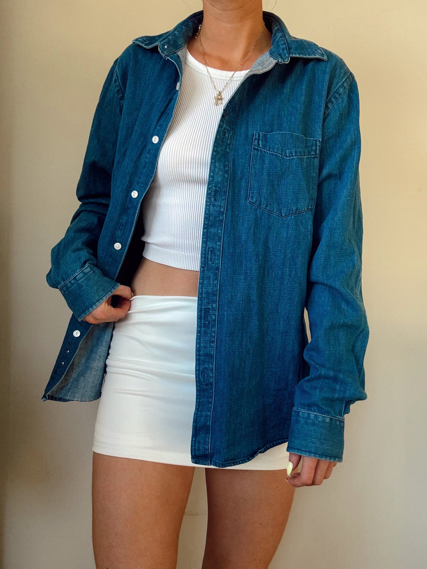 Montana blues denim button up