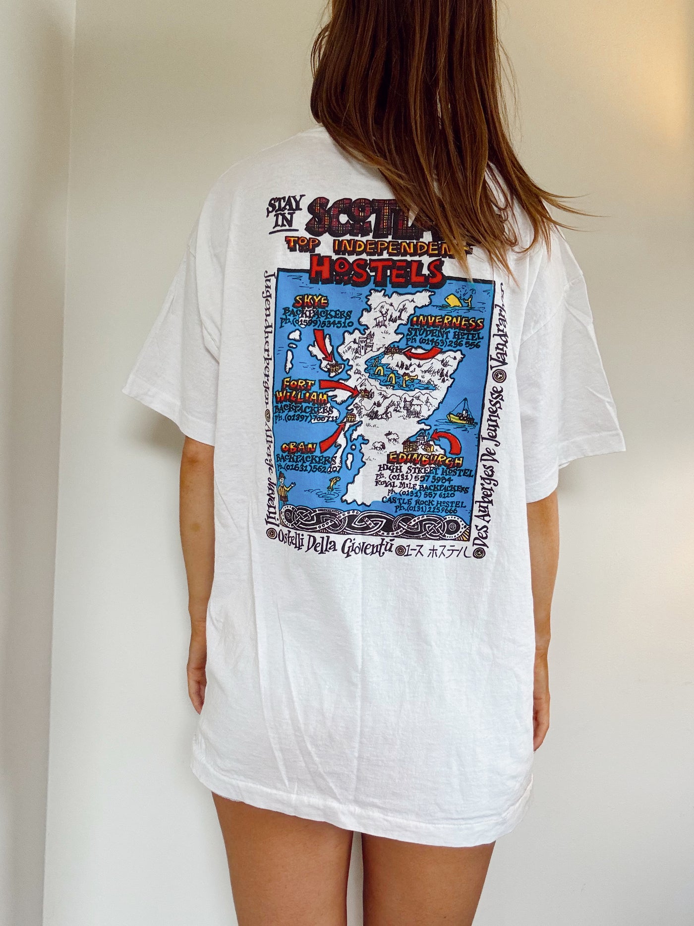 Vintage 90s Edinburgh graphic T-shirt