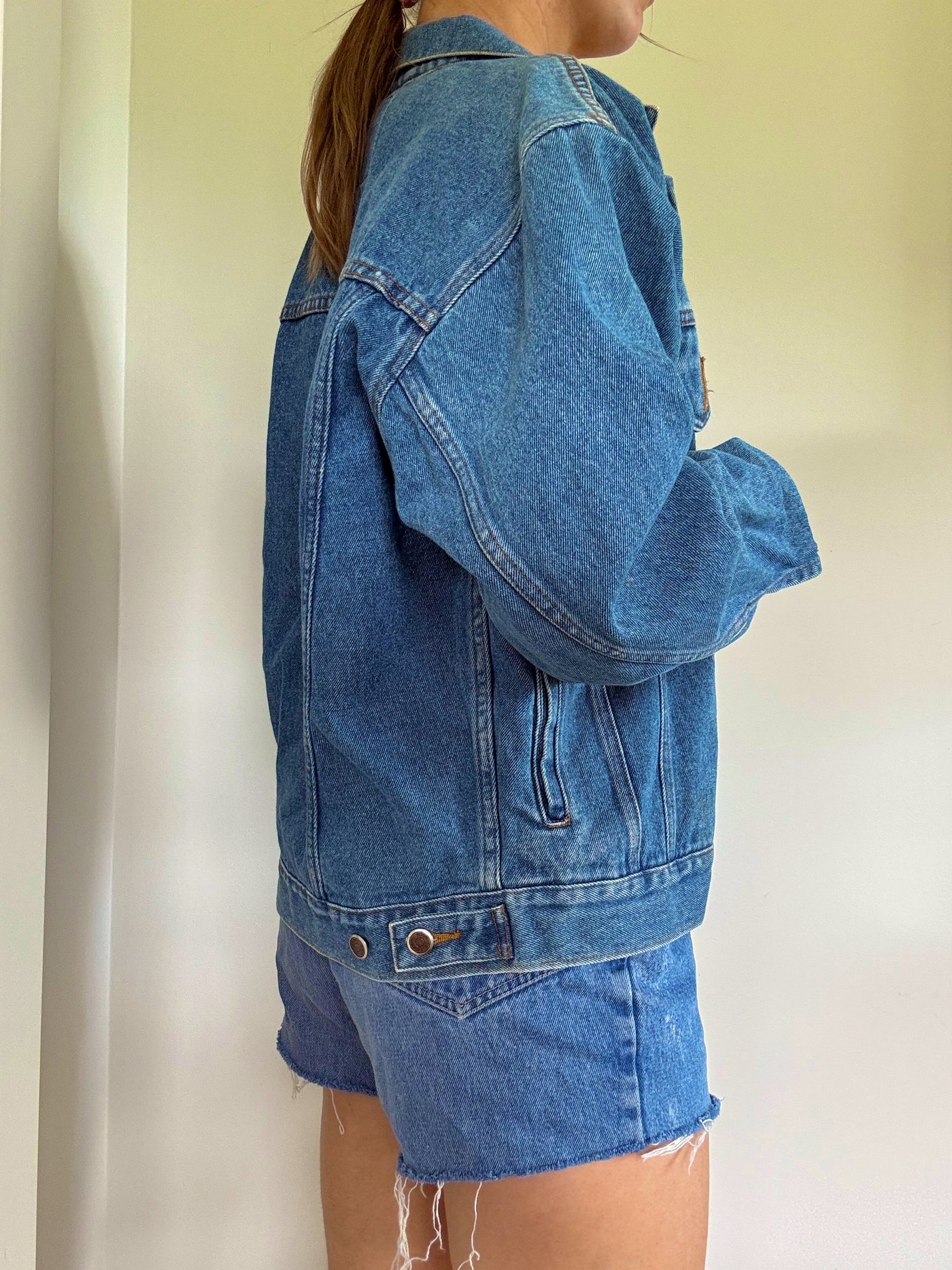 Vintage higher state denim jacket