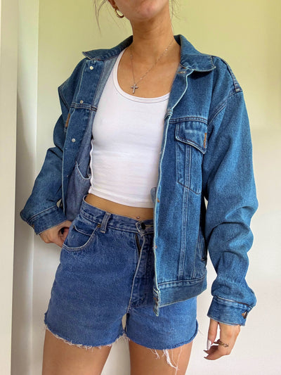 Vintage higher state denim jacket
