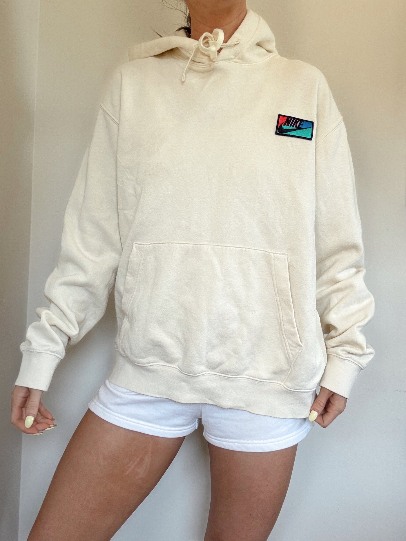 Nike cream neutral hoodie