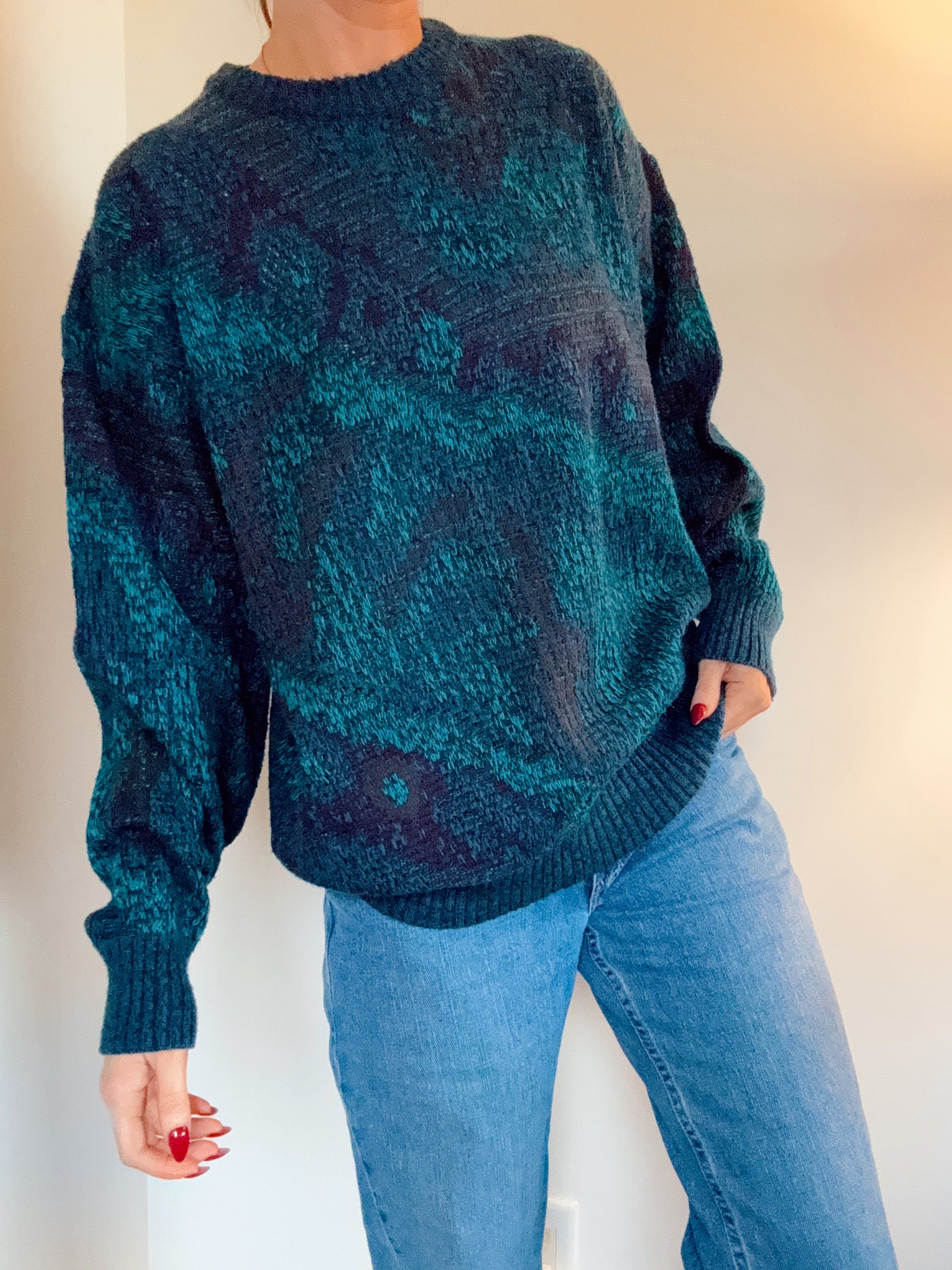 Vintage Cedar Coast knit Sweater