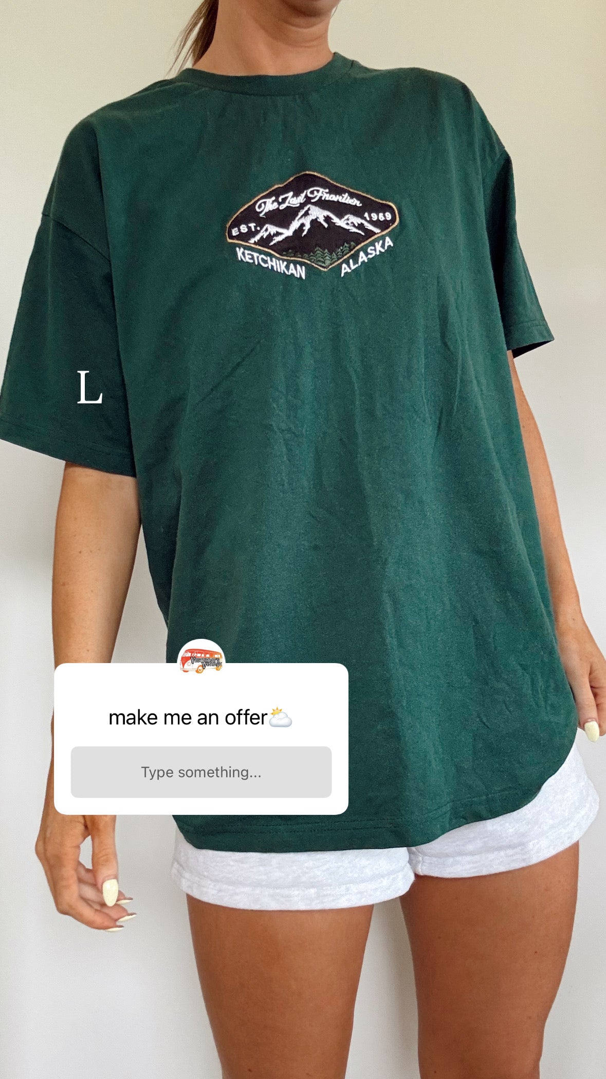 Ketchikan Alaska green T-shirt
