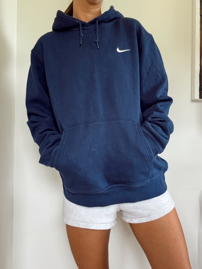 Nike Atlantic blue swoosh hoodie