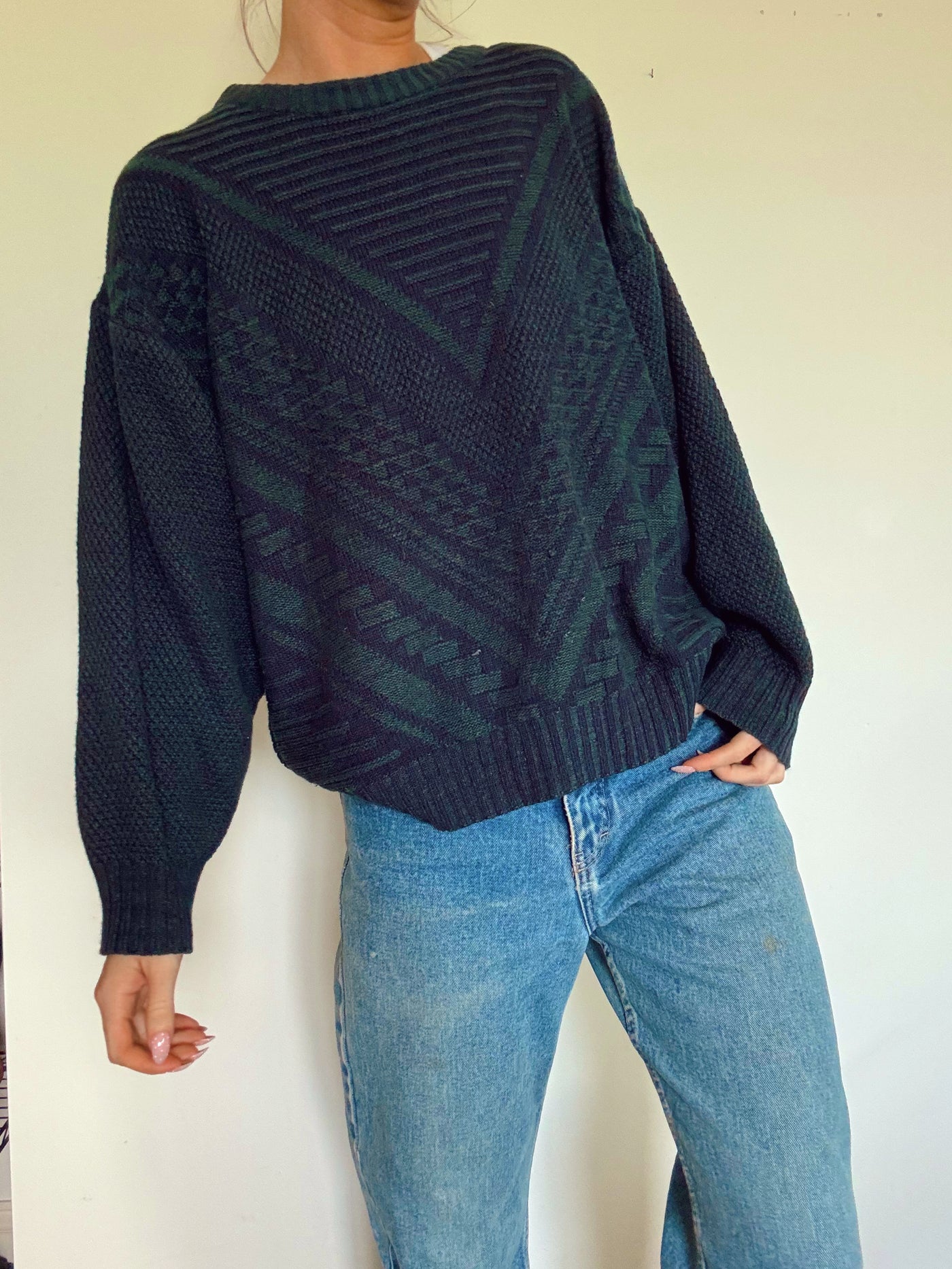Vintage Pacific northwest knit sweater